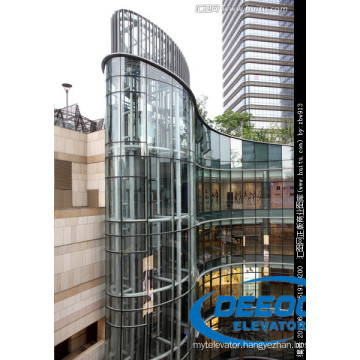 Approved Panoramic Observation Sightseeing Elevator Lift